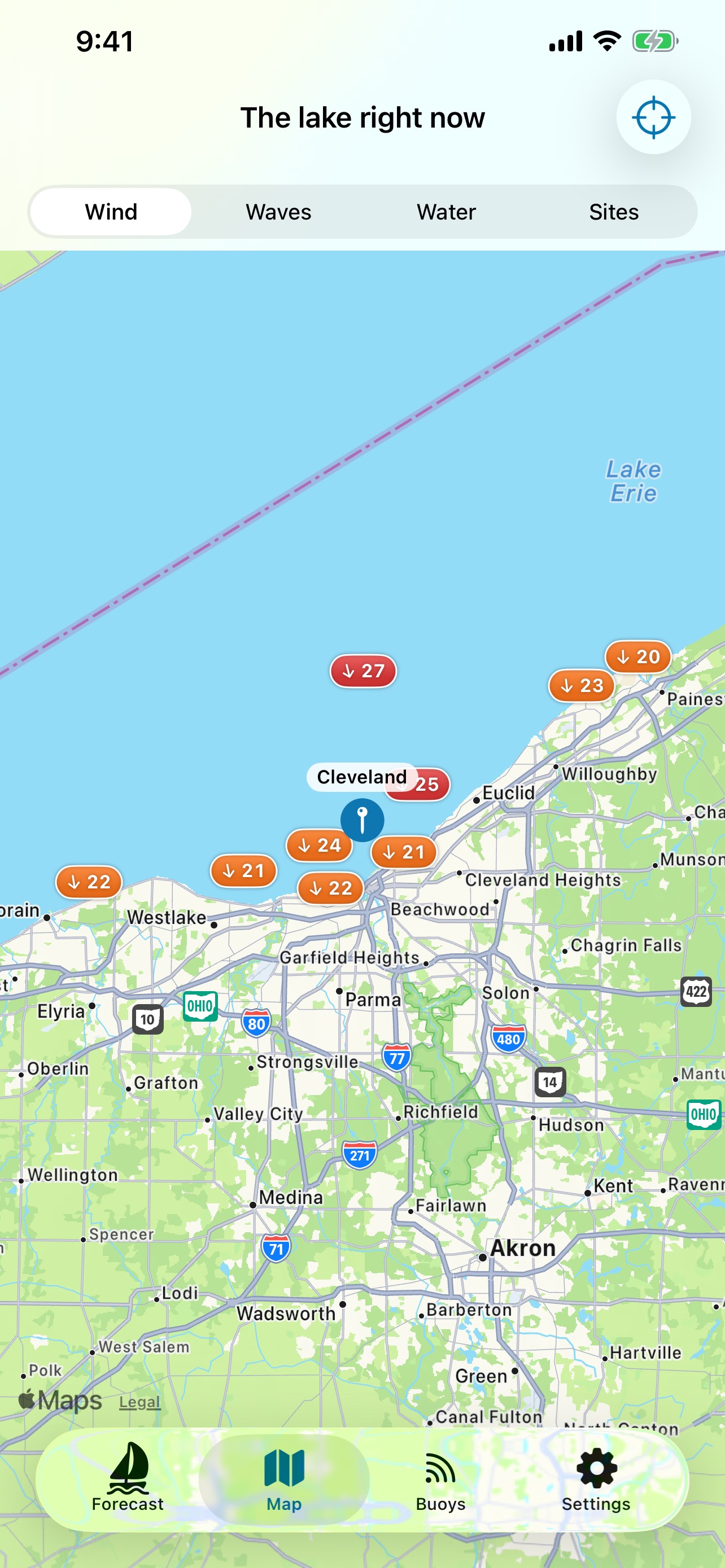 Screenshot 4 of Lake Erie Boating