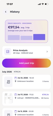 L1st: AI Grocery List, Deals screenshot