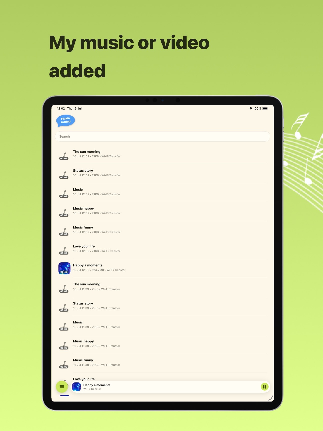 Screenshot 6 of Muzivo: Audio & Video Player