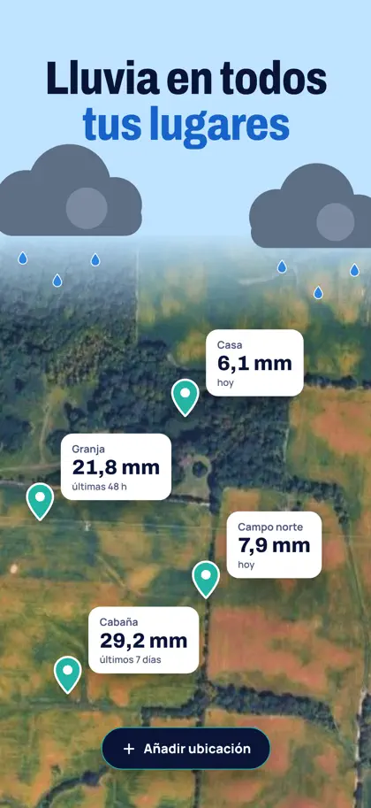 Screenshot 3 di 6 di Rain Gauge: Rainfall Totals