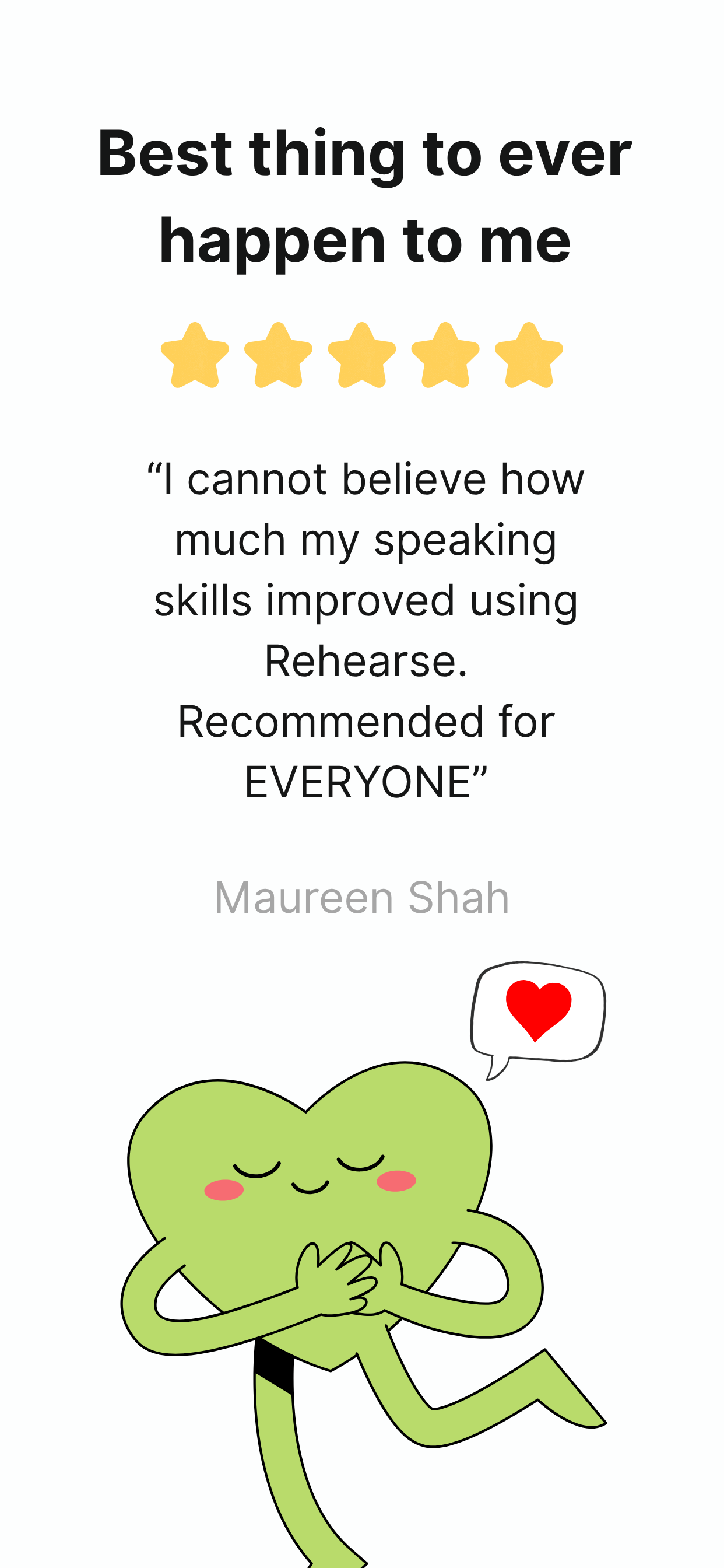 Rehearse - Voice Coaching