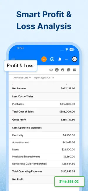 Accounting App - Moon Billing screenshot 3