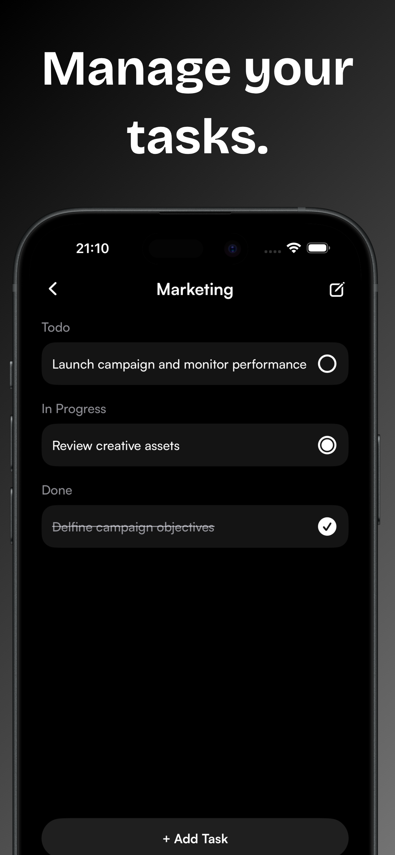 Minimalist: Productivity screenshot 3