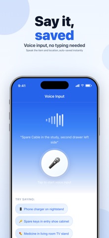 Findly:Voice Find&Tracker Screenshot 1 of 6