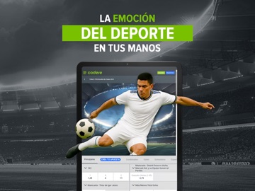 Codere: Apuestas Deportivas ES iPad screenshot 4