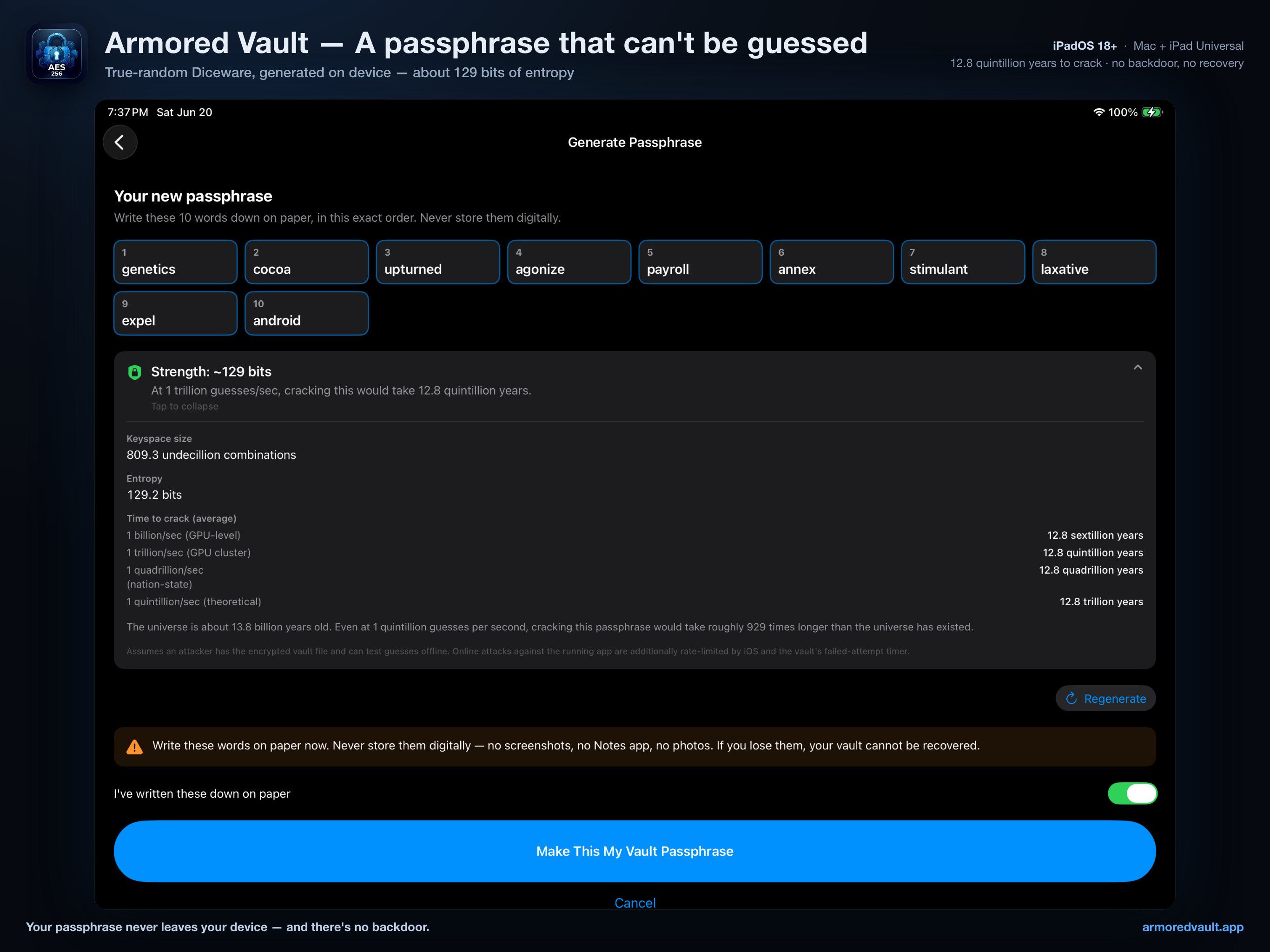 Armored Vault screenshot 6