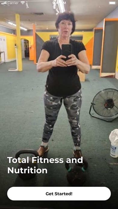 Total Fitness and Nutrition Screenshot