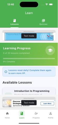 Learn and grow app Screenshot 2 of 4