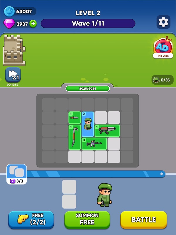 Bag War: Merge Battle screenshot 11