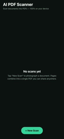 AI PDF Scanner: Doc to PDF Screenshot 1 of 3