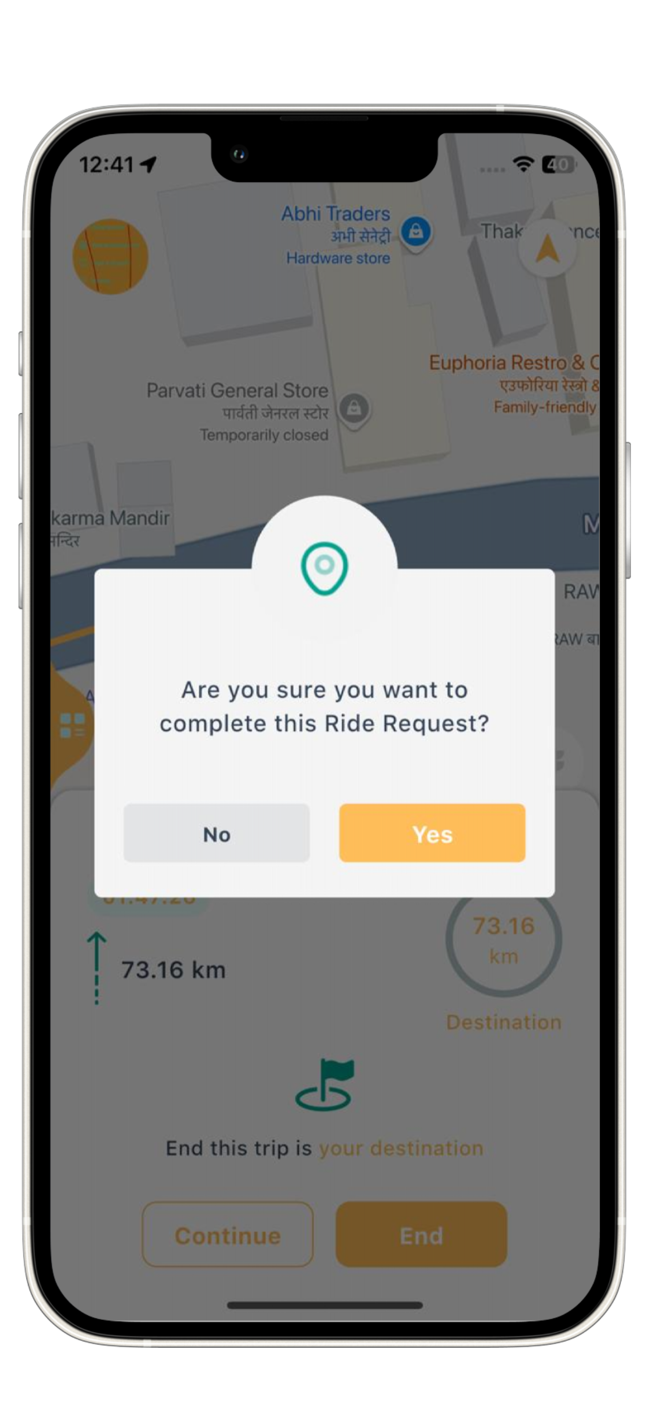GoRyde Driver app screenshot 6