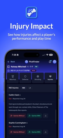 PickFinder: Data-Driven Picks screenshot