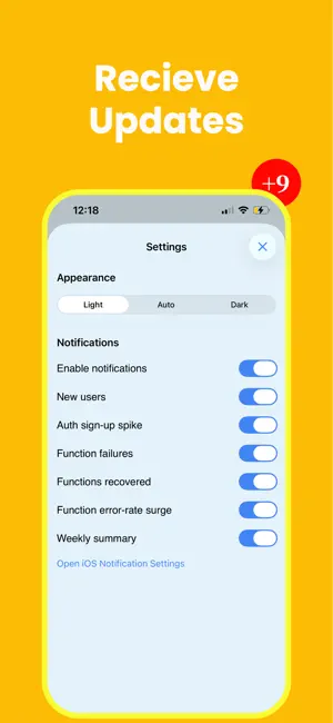 Firelog: Firebase Console App iPhone screenshot 4