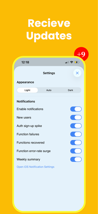 Firelog: Firebase Console App Screenshot 4 of 8