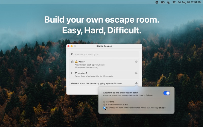 App screenshot