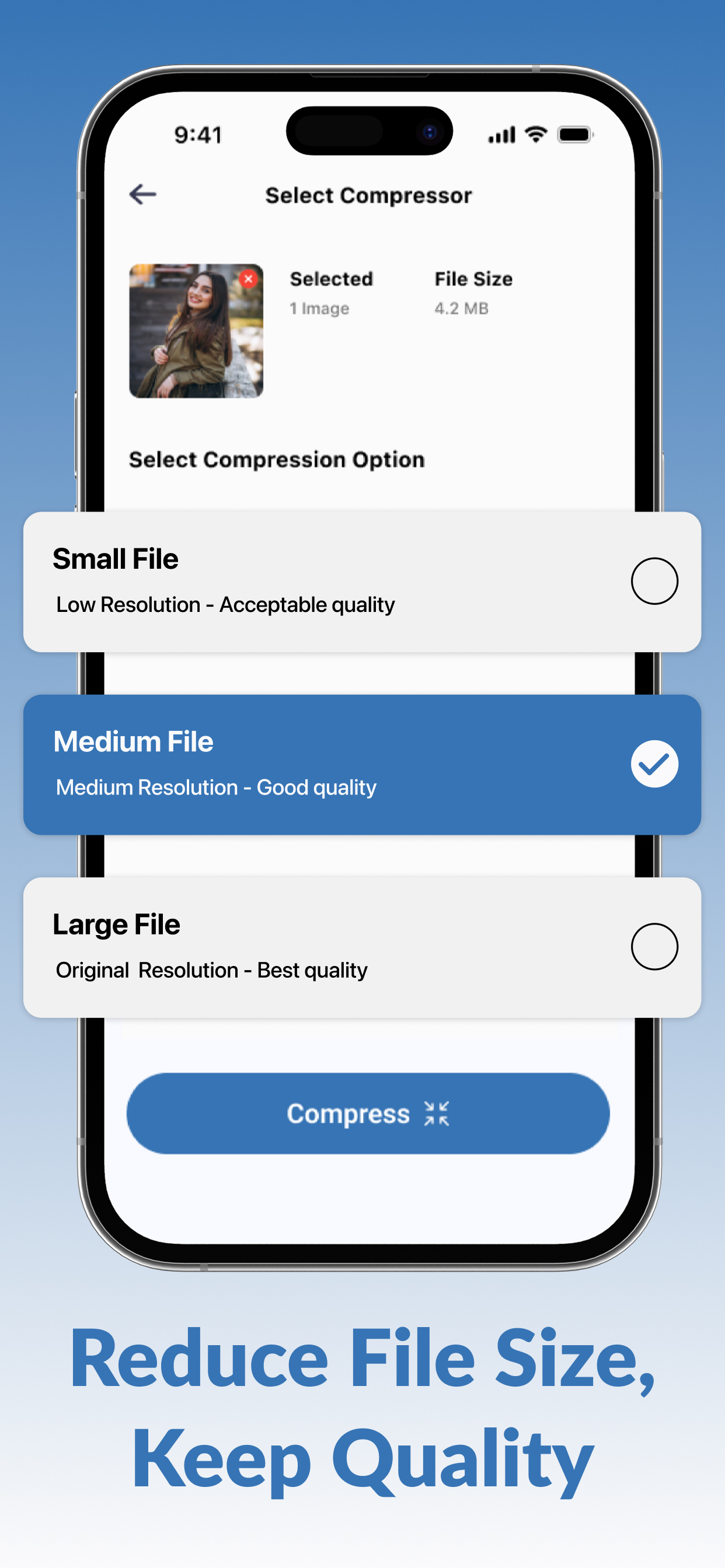 Image Reducer, Compress photos screenshot 5