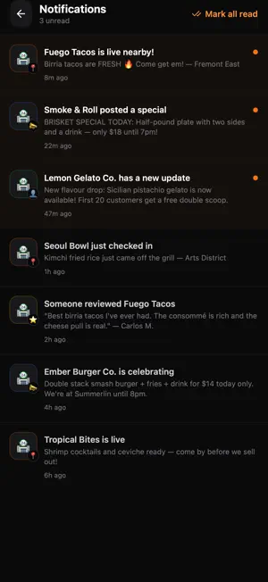 Posted Up: Food Trucks Near Me screenshot 4