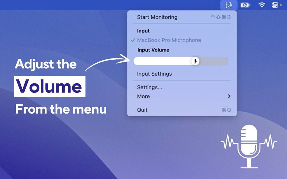 #6. Mic Audio Level (macOS) 由: Clement Rousseau