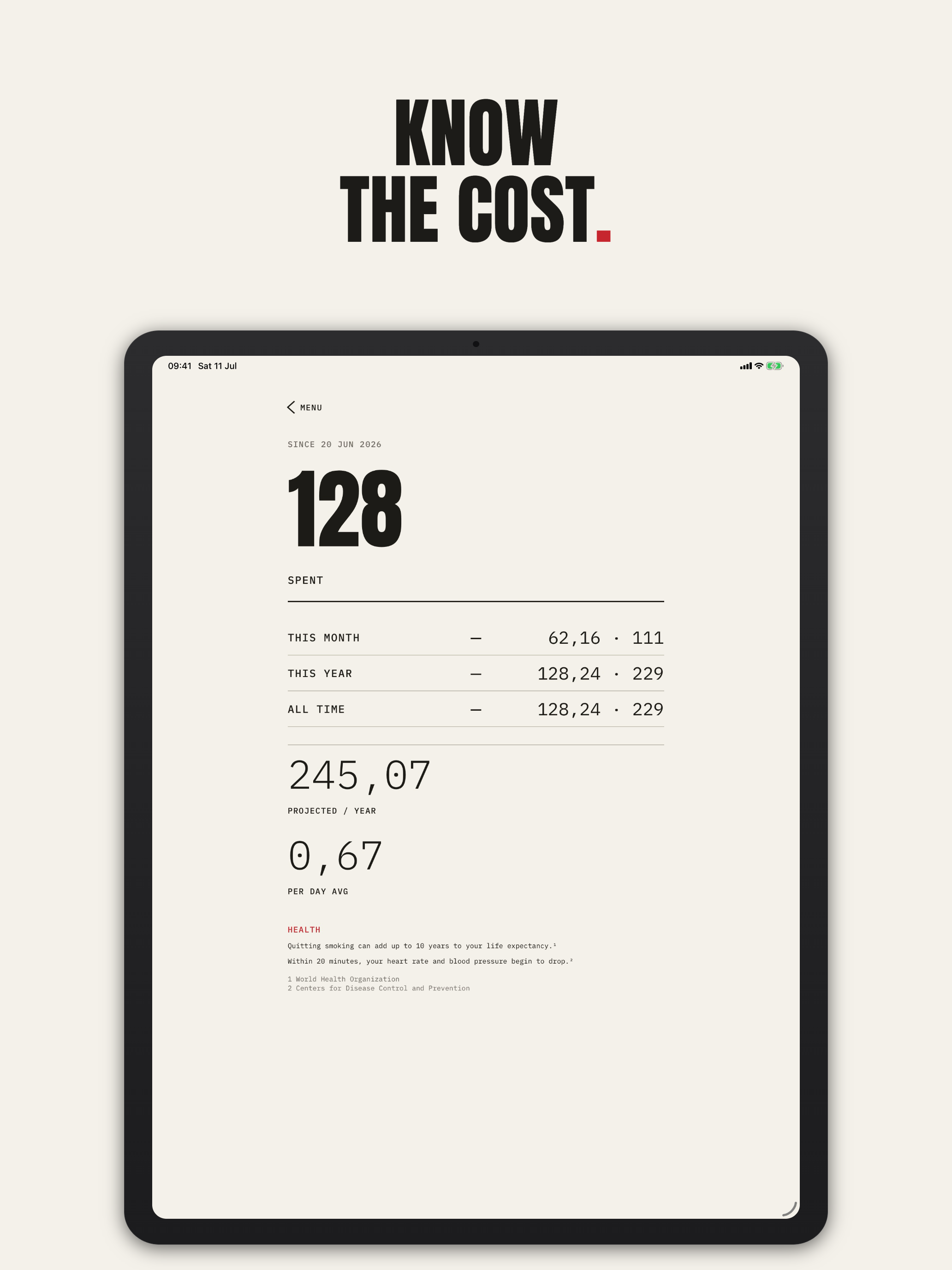 Loosie: Cigarette Tobacco Log screenshot 12
