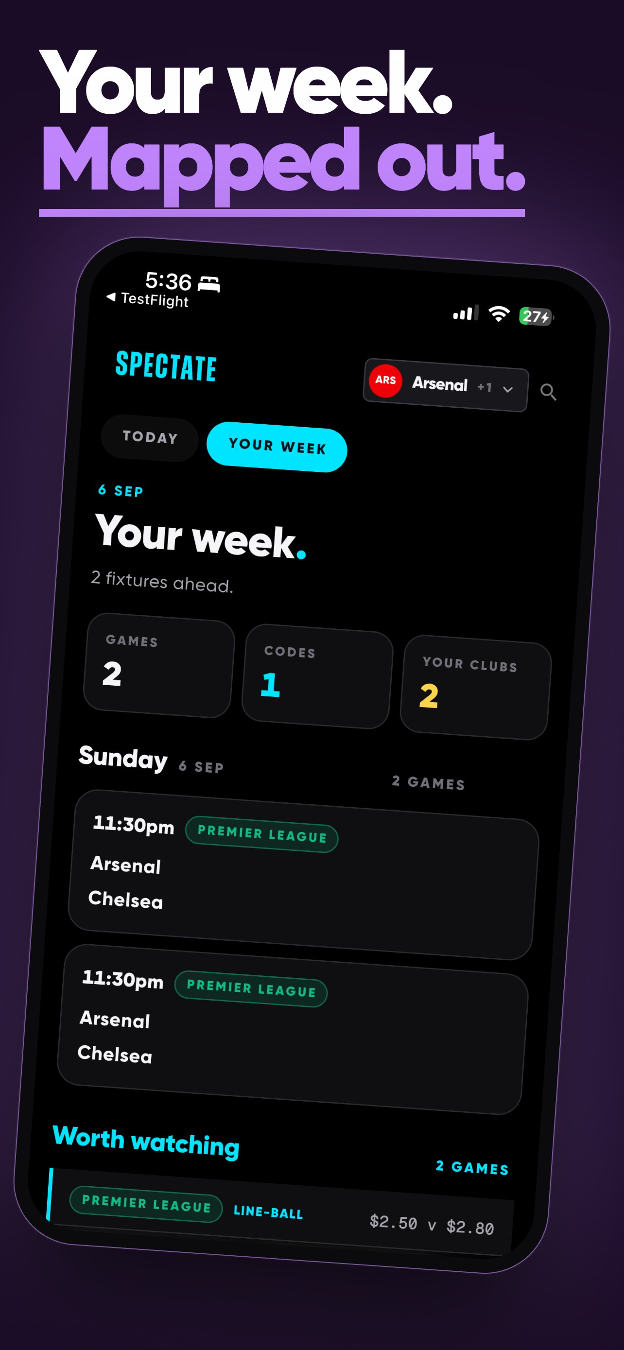 Spectate: Soccer Live Football screenshot 7