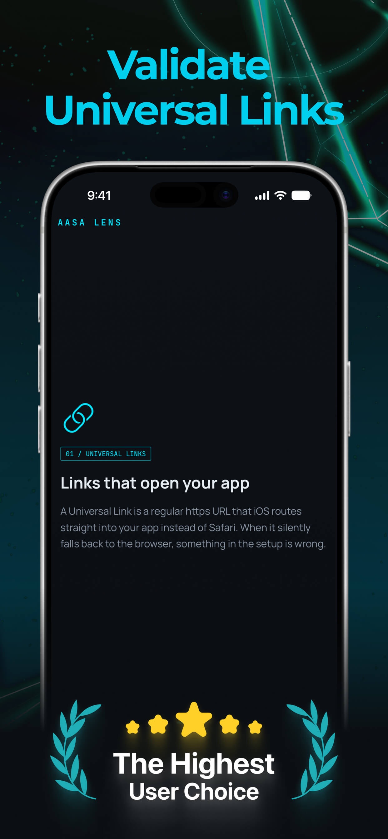 Screenshot 1 of AASA-Lens - Links Validator