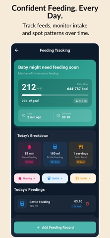 BabyInsight: AI Baby Tracker iPhone screenshot