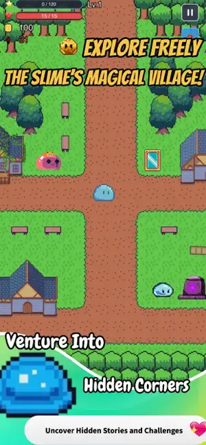Slime Dash: Roguelike Game screenshot 2