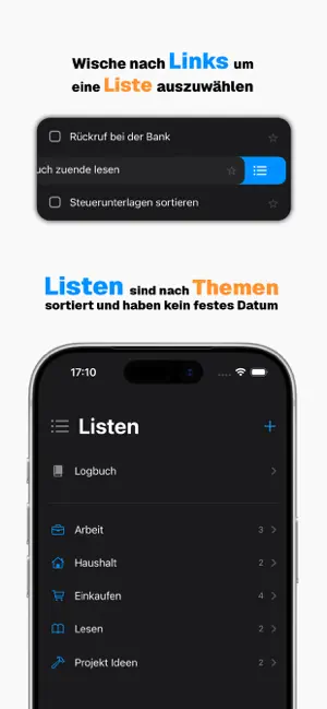 Xdo - die Todo App iPhone screenshot 2