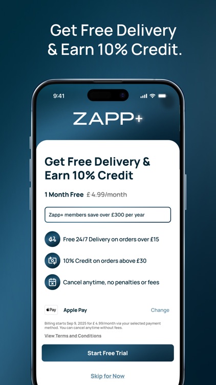 Zapp – 24/7 Drinks & Groceries