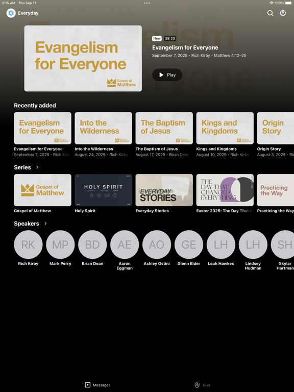 Everyday Global iPad screenshot 1 - Lifestyle app