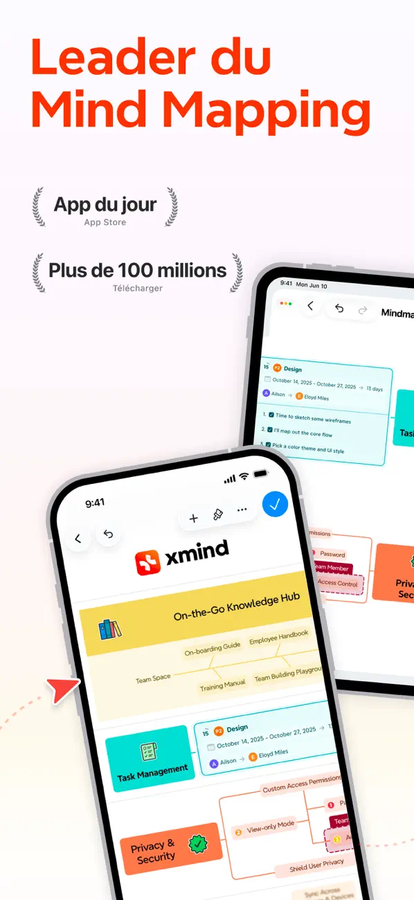 Screenshot #1 pour Xmind: Carte Mentale & IA