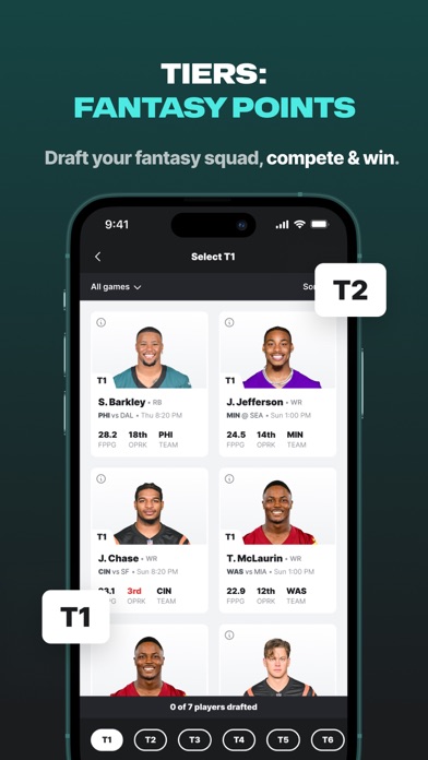 Splash Sports | Survivor & DFS iPhone screenshot 7 - Sports app