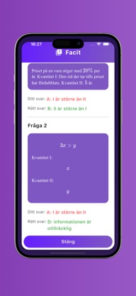 Högskoleprovet screenshot 6