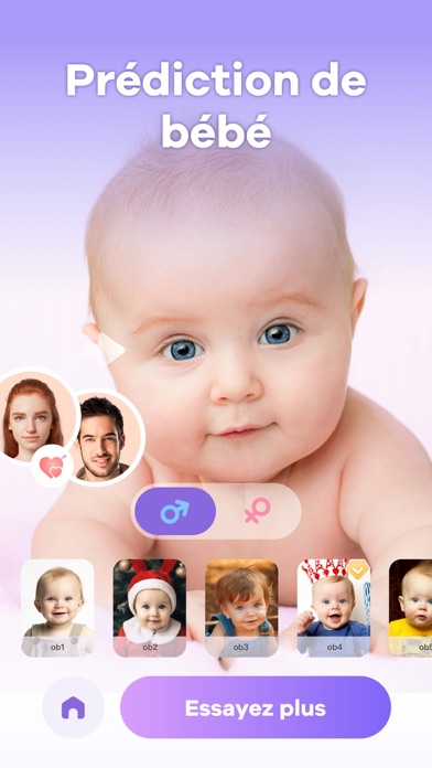 Screenshot #3 pour Future Baby: AI Baby Generator