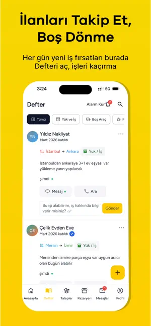 Evden Eve Nakliyat Platformu iPhone screenshot 2