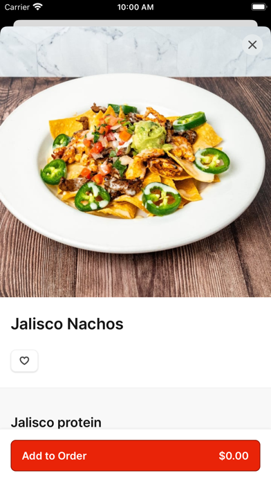 Pancho Villa Mexican To Go iPhone screenshot 4 - Food & Drink app