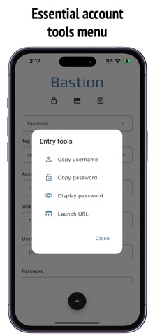 Bastion Offline Password Mgr Screenshot 3 of 8