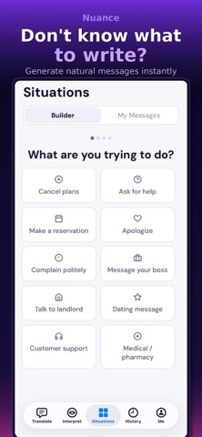 Nuance - AI Translator & Tone screenshot