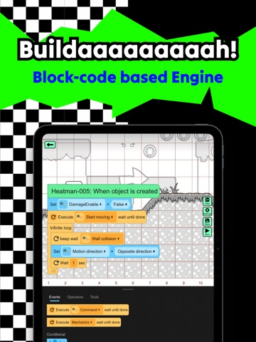 Builda: Create & Play Games iPad screenshot