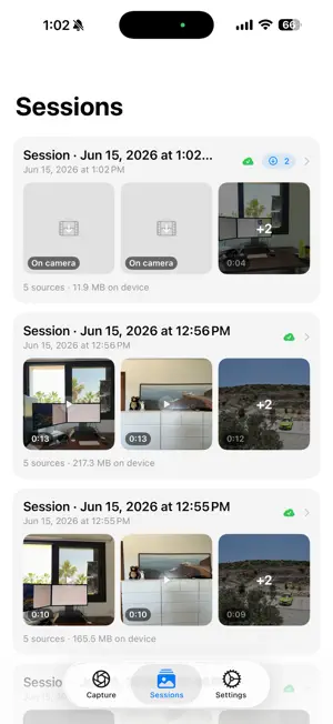 Multiple GoPros Remote screenshot 3
