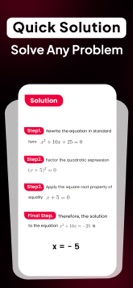 Homework AI - Math Helper screenshot
