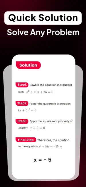 Homework AI - Math Helper screenshot 2