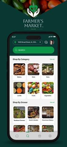 Farmer's Market Online iPhone screenshot