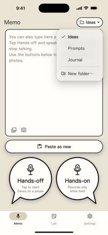 memomem: Voice Memo & Journal screenshot 4