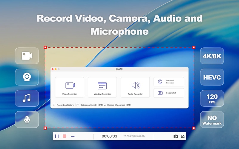 RecAll Screen Recorder screenshot