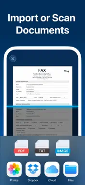iFax App Send Fax From iPhone screenshot 3