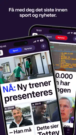 TV 2 iPhone-skjermbilde 1