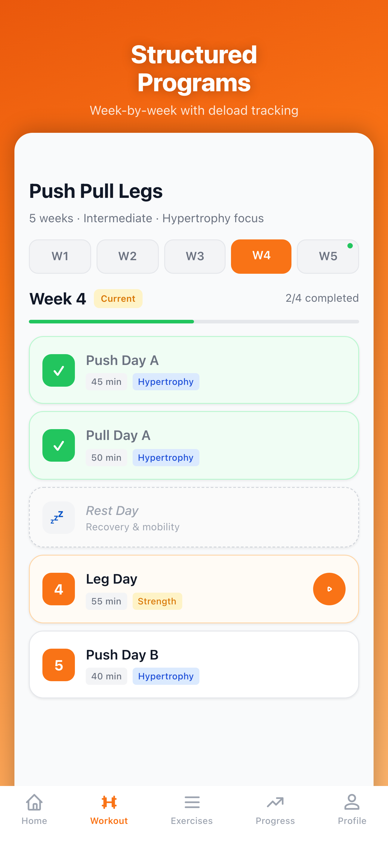 Forte: Strength & Gym Tracker