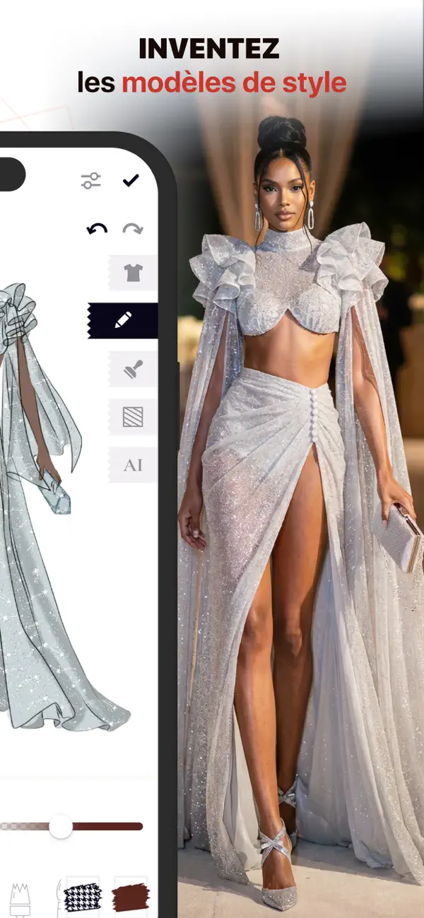 Screenshot #2 pour Fashion Design: Patron Couture