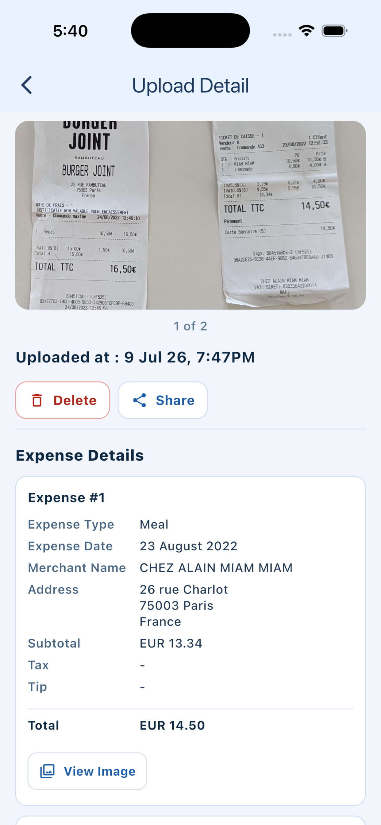 Receipt-Snap screenshot 3